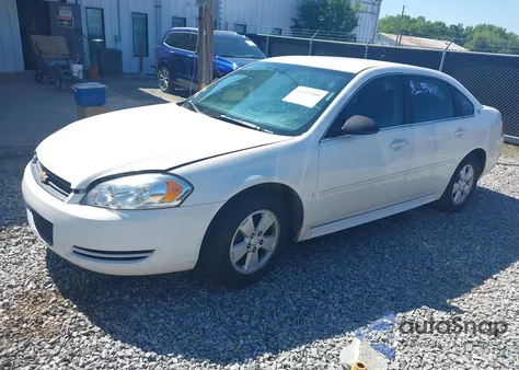 2009 Chevrolet Impala Lt from USA, damaged, VIN 2G1WT57K091298985
